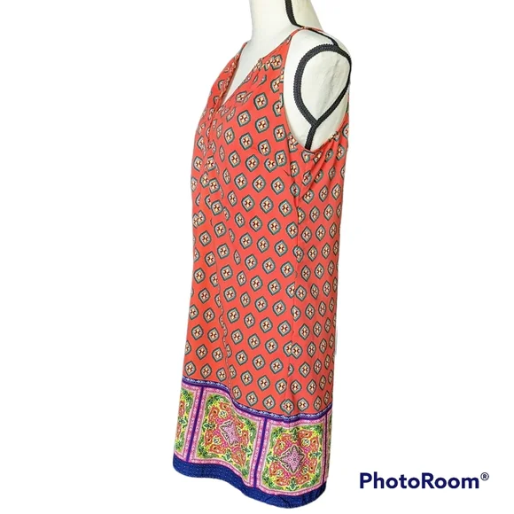 NWT Skies Are Blue A-lined Mini Sleeveless Multicolored Dress Size S - Picture 2 of 9